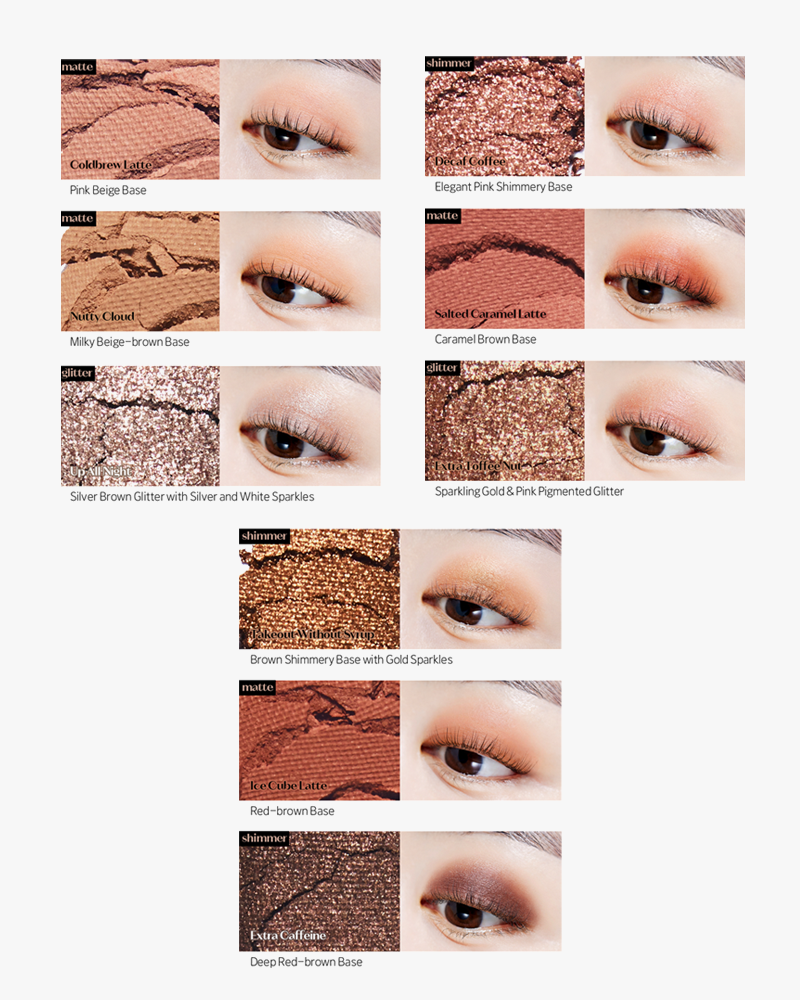 Etude Play Color Eyes 9-Color #Caffeine Holic