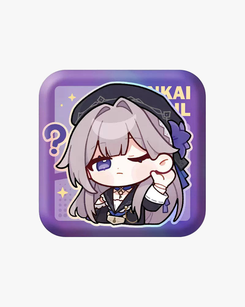 Honkai: Star Rail Pom-Pom Gallery Series Square Badge