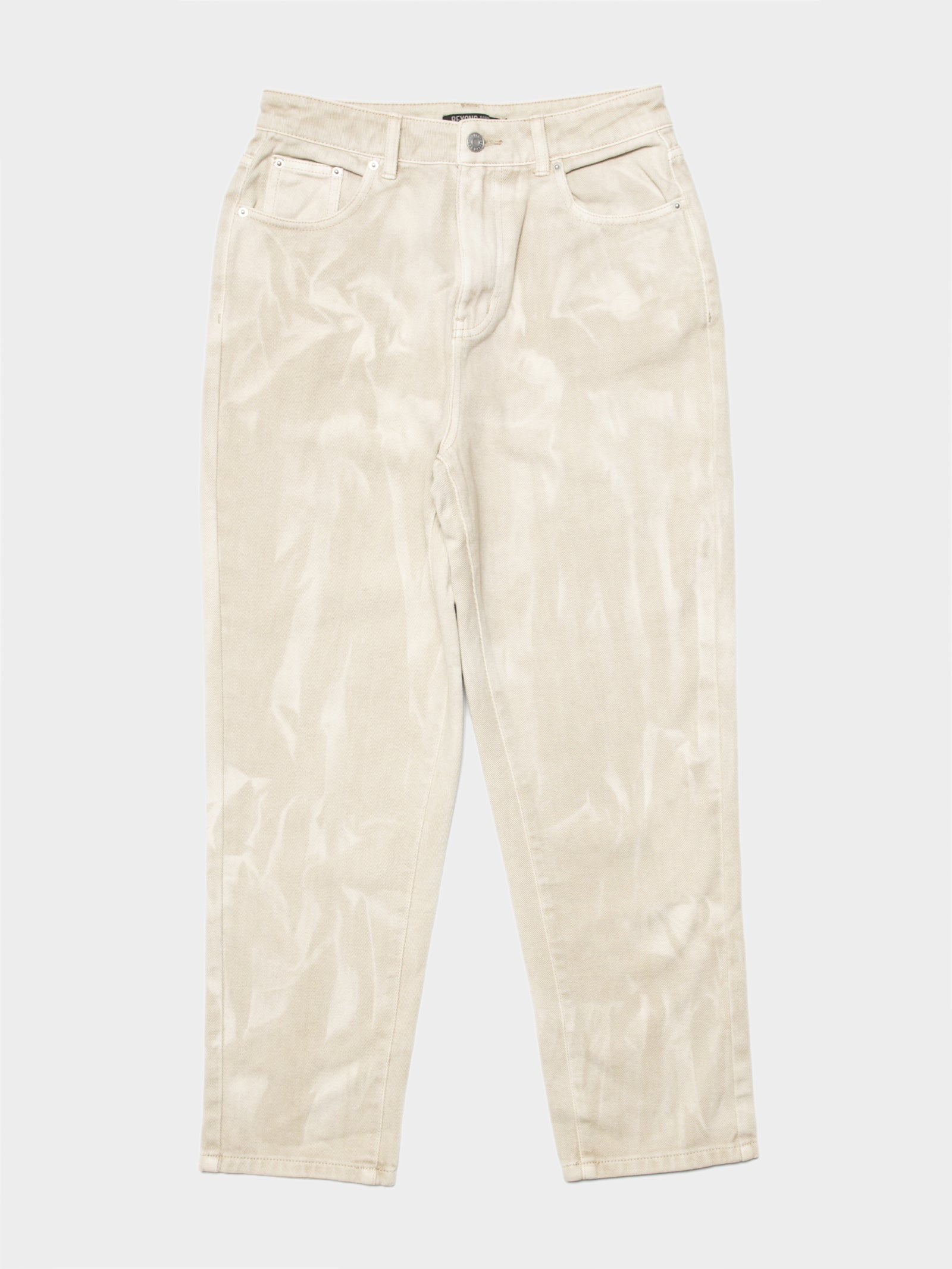 Joni Tie-Dye Jeans in Stone