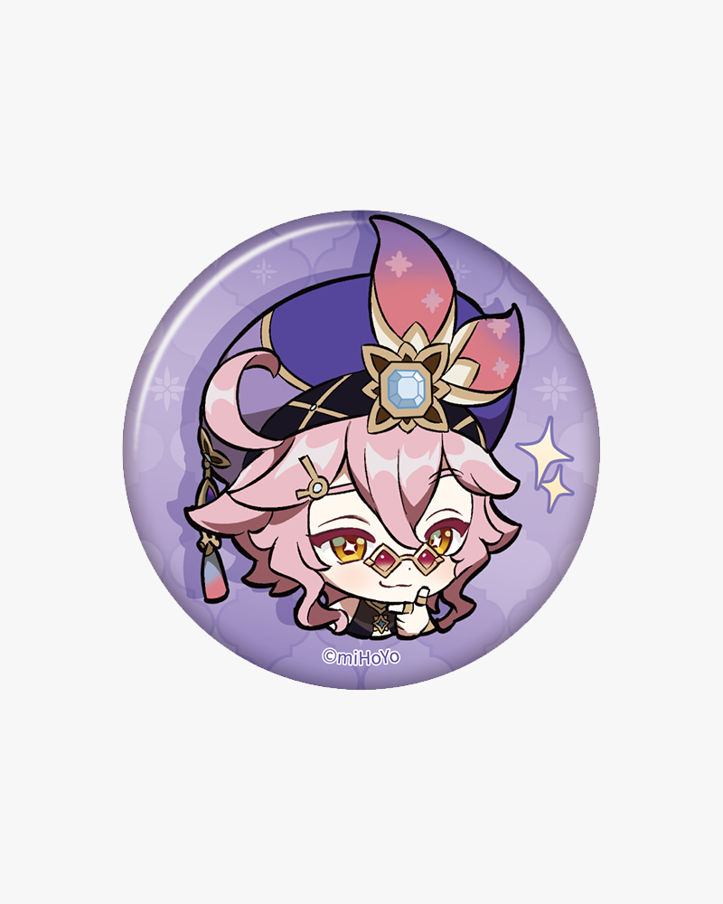 Genshin Impact Chibi Character Emote Badge Vol.3