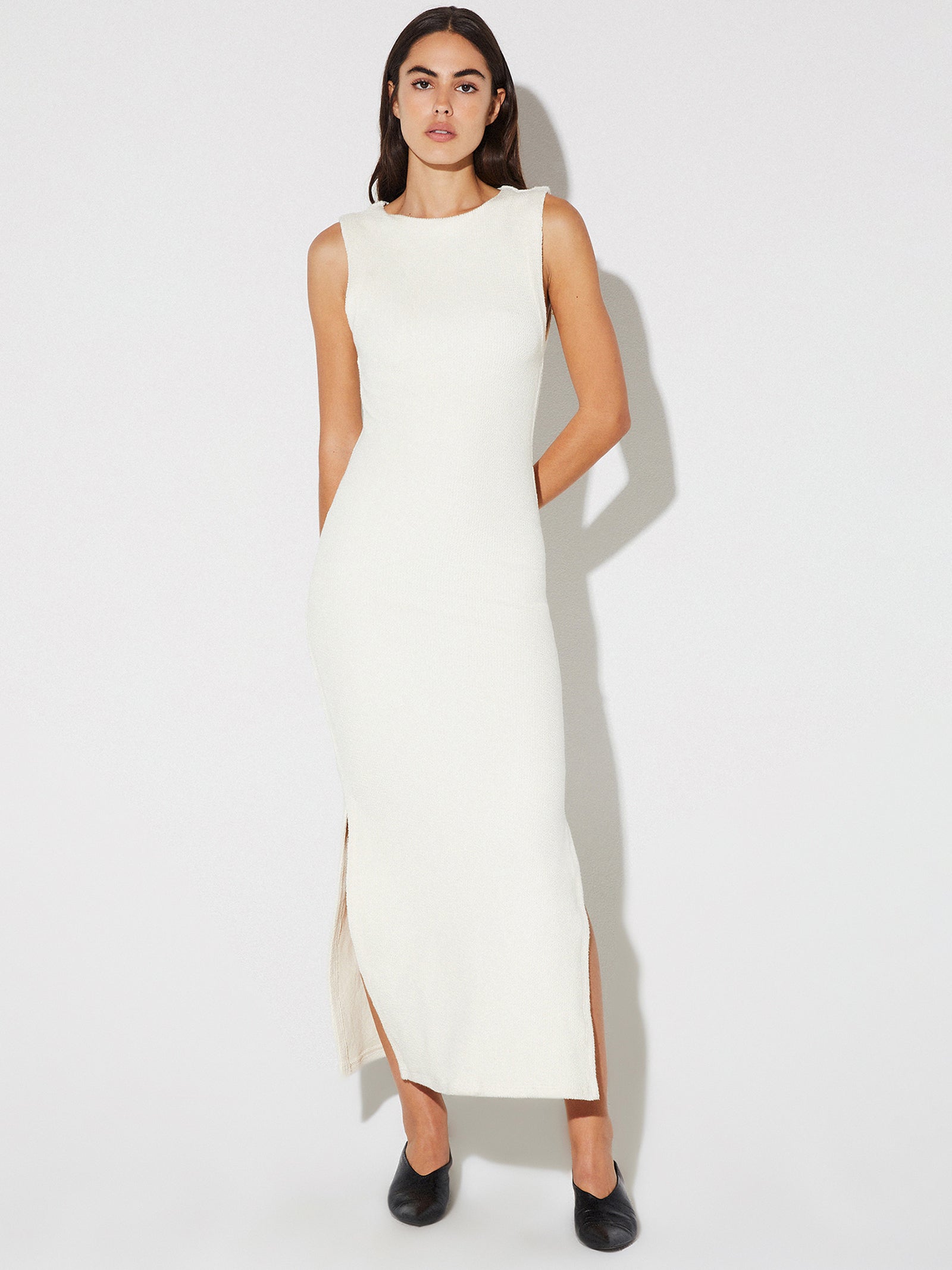 Vivi Maxi Dress in Fresh Cream