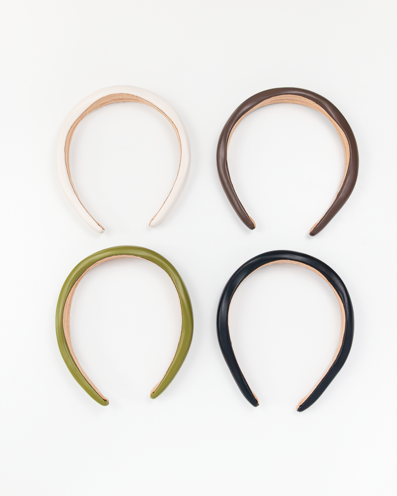 Fashionable Leather Headband