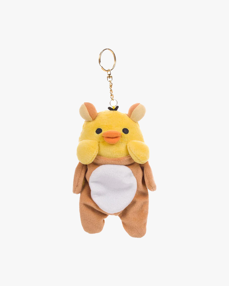 San-X Kiiroitori in Rilakkuma Kigurumi Keychain