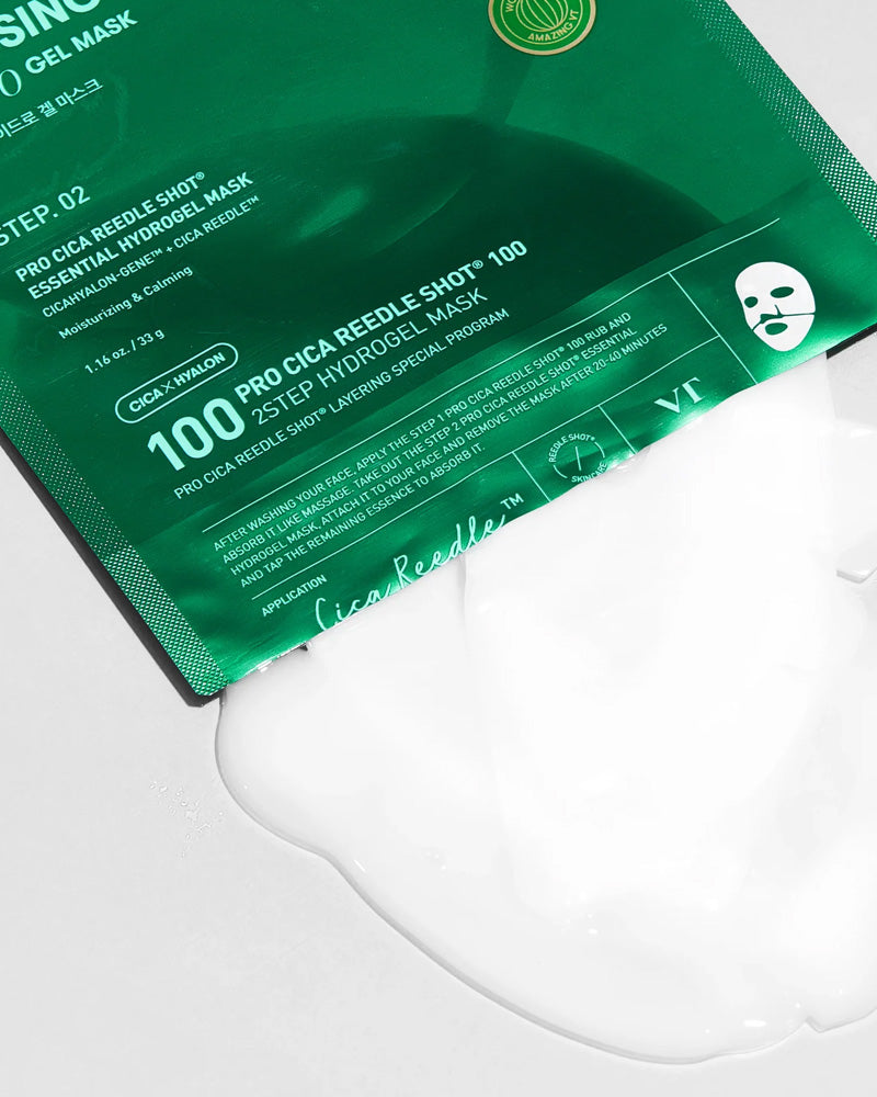 VT Reedle Shot 100 2-Step Hydrogel Mask #Procica