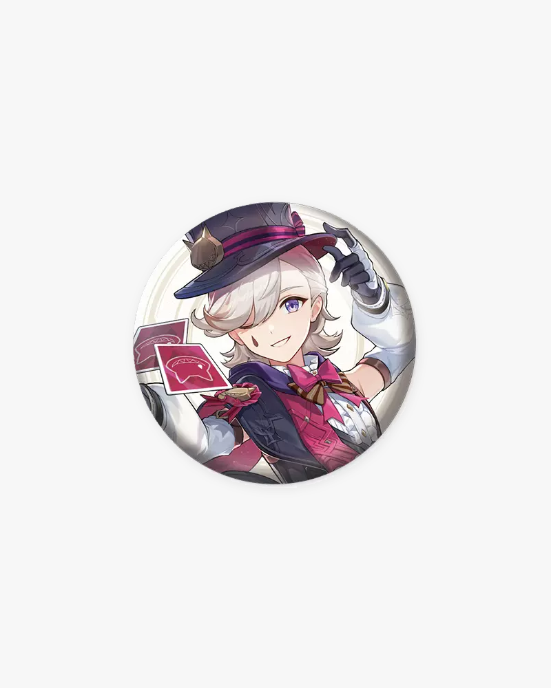 Genshin Impact 2023 Art Exhibition Character Badge