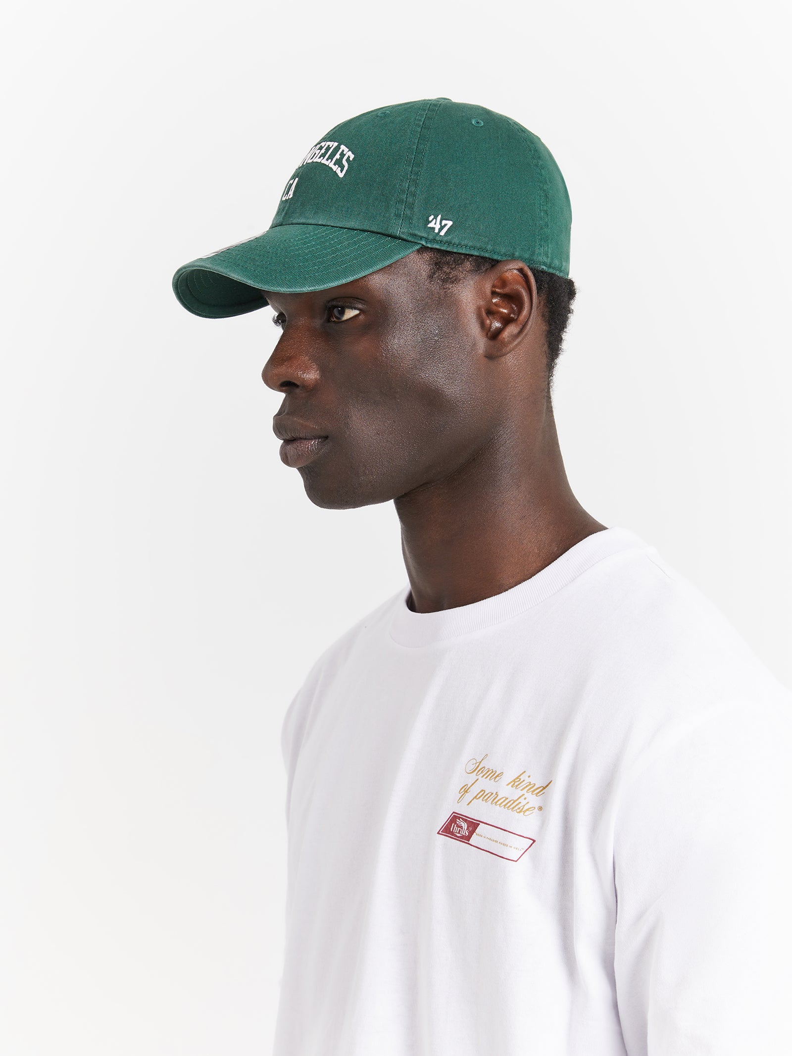 Script 47 Clean Up Cap in Dark Green