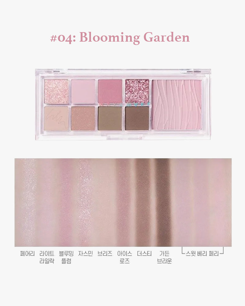 WAKEMAKE Mix Blurring Eye Palette