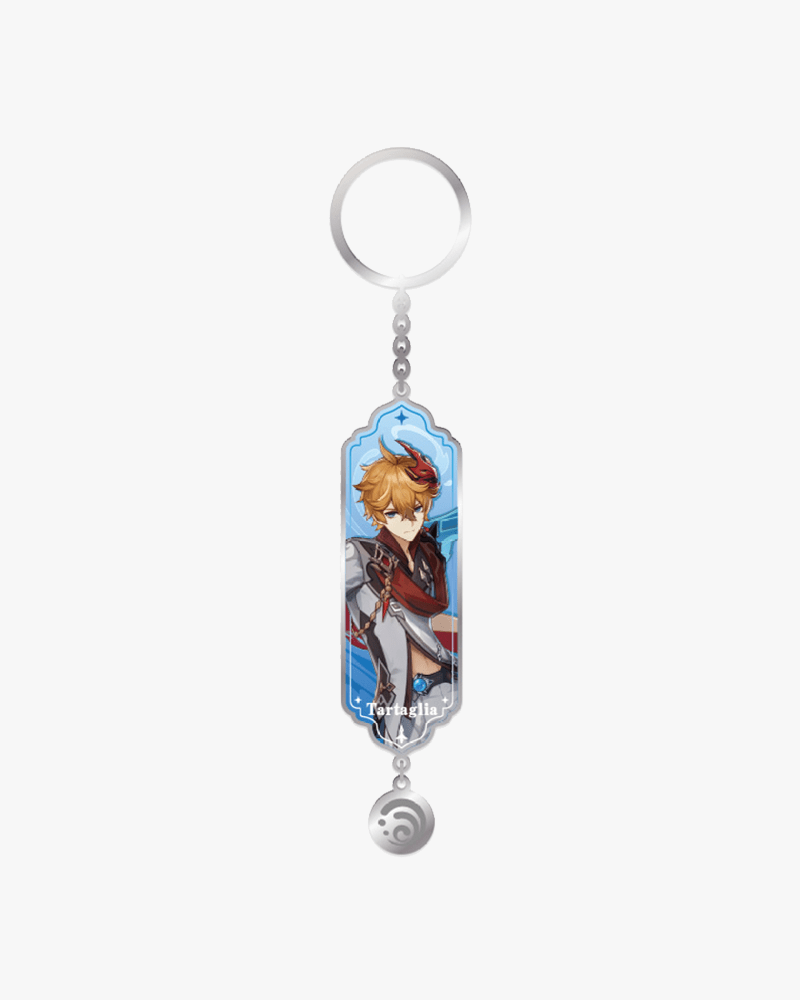 Genshin Impact Character Metal Keychain