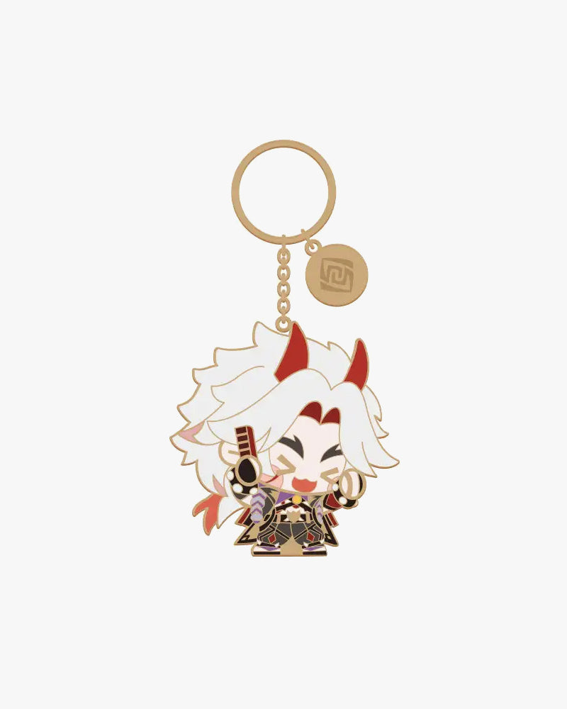 Genshin Impact Chibi Character Metal Keychain Vol. 2