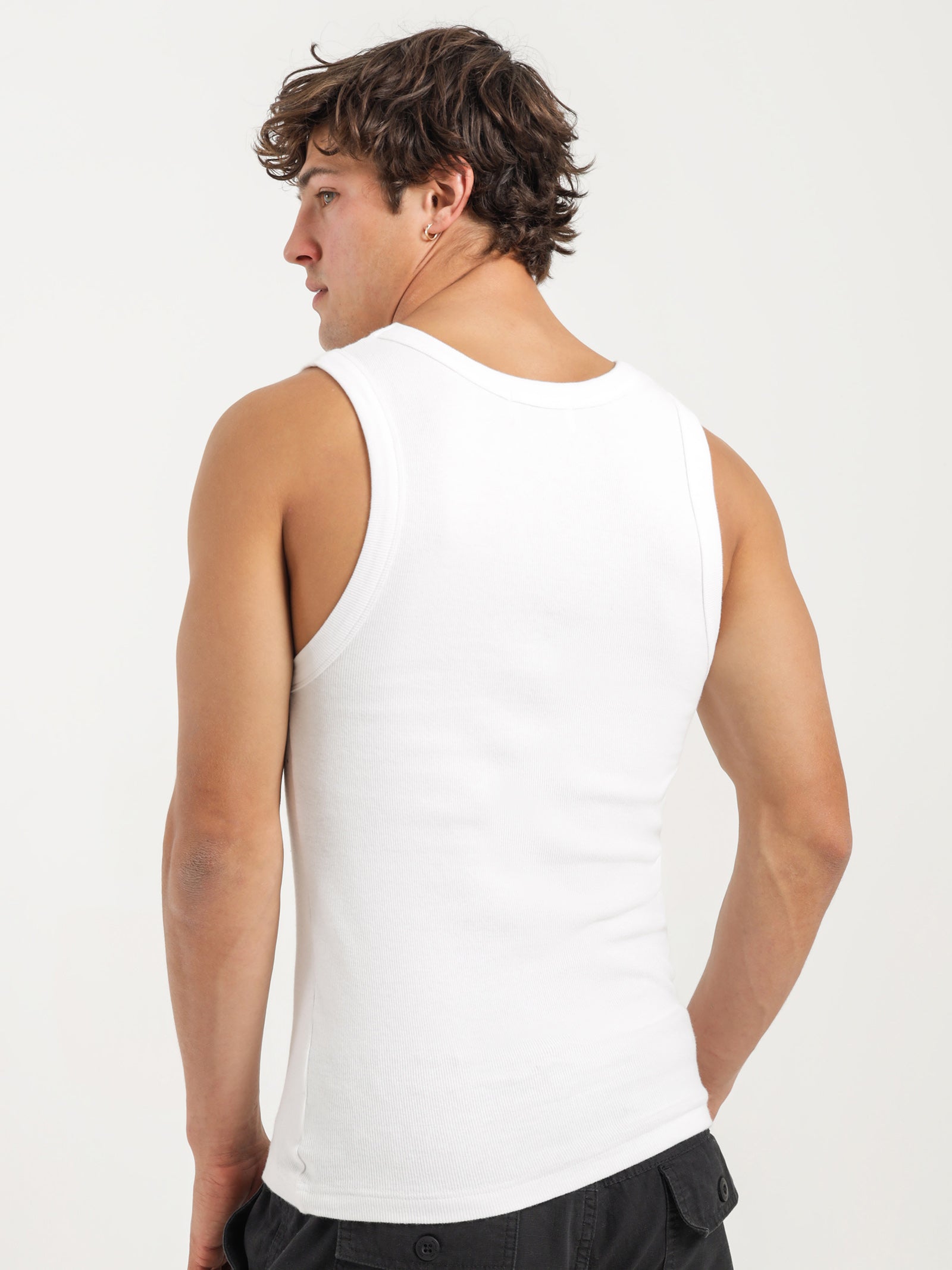 Classic Singlet in White