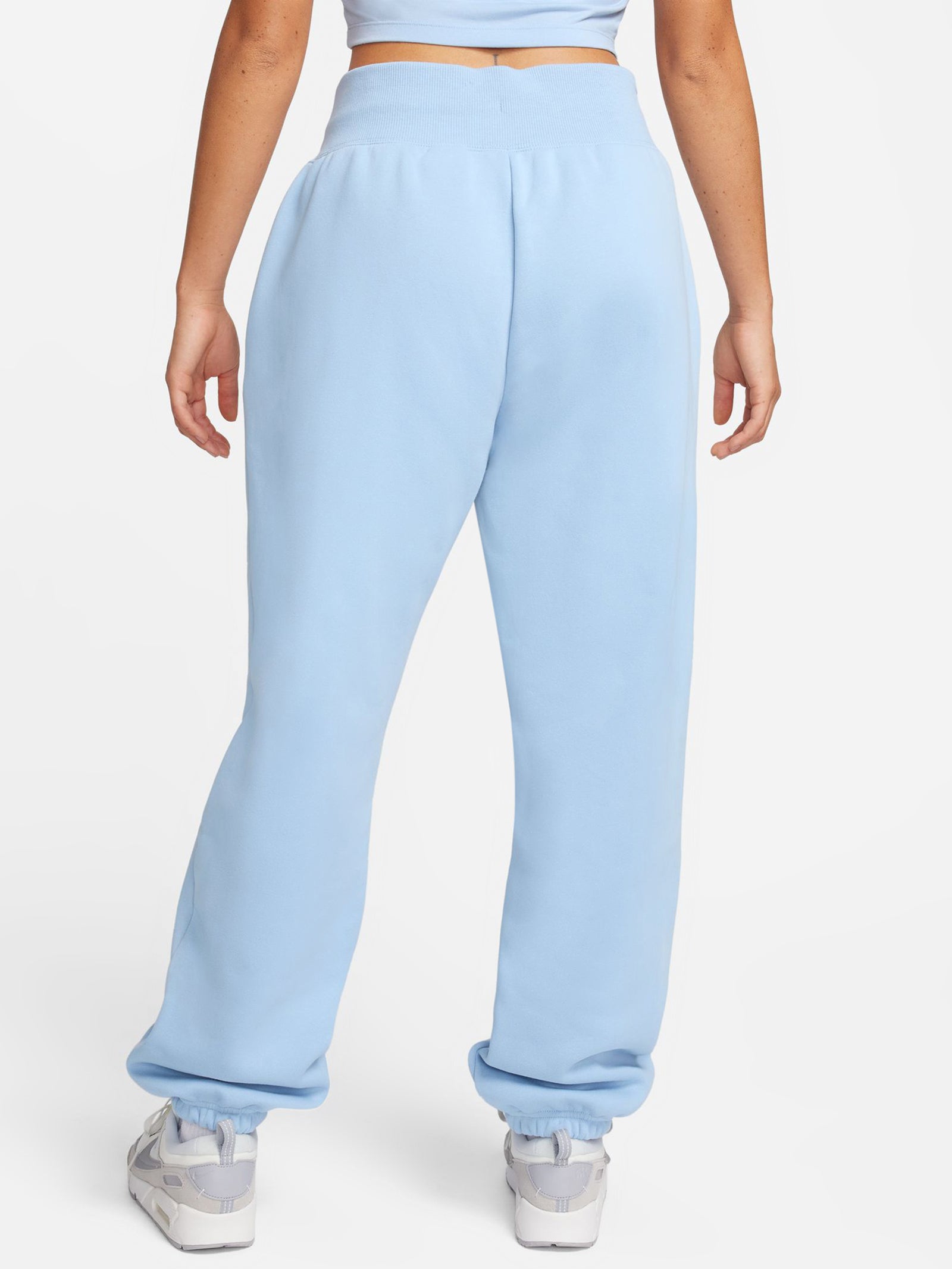 Sportswear Phoenix Fleece Trackpants in Light Armory Blue & Sail