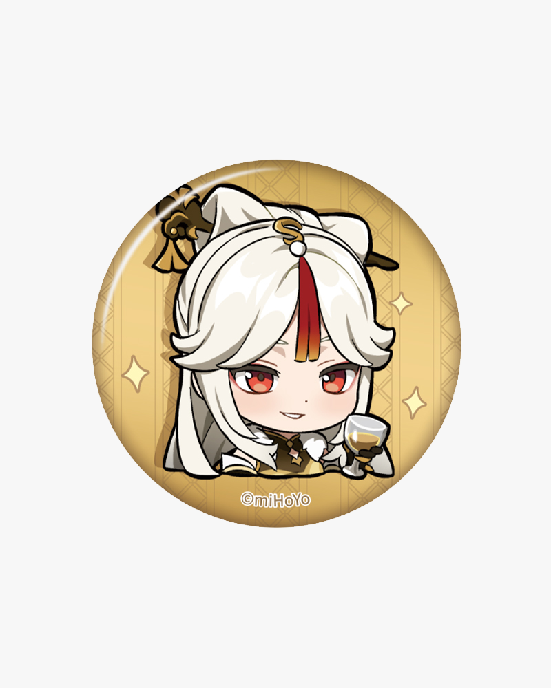 Genshin Impact Chibi Character Emote Badge Vol.2