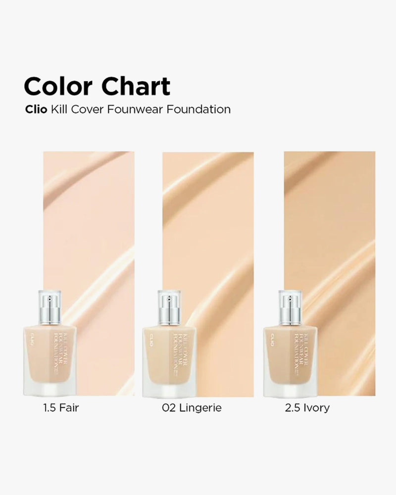 Warehouse Sale - CLIO Kill Cover Founwear Foundation Mini