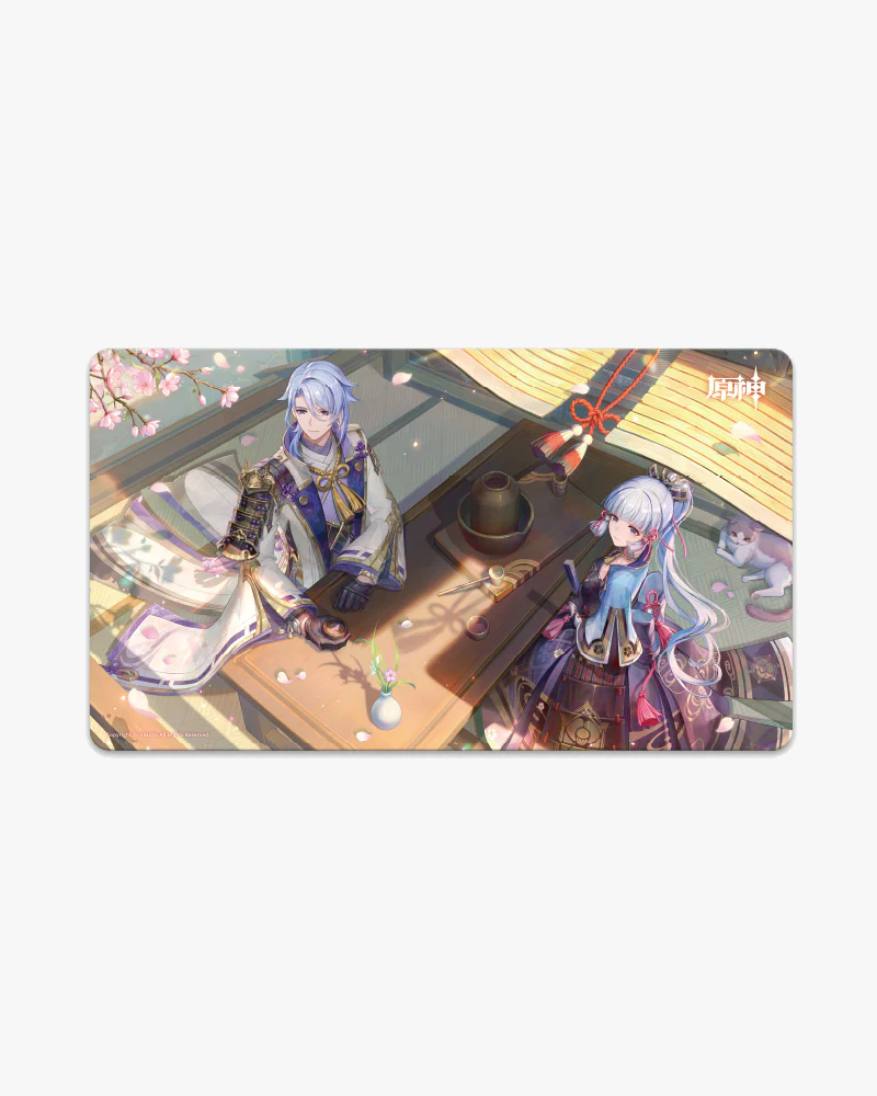 Genshin Impact Desk Mat - Zephyr of the Violet Garden