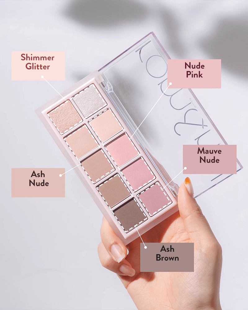 rom&nd Better Than Palette #Peony Nude Garden