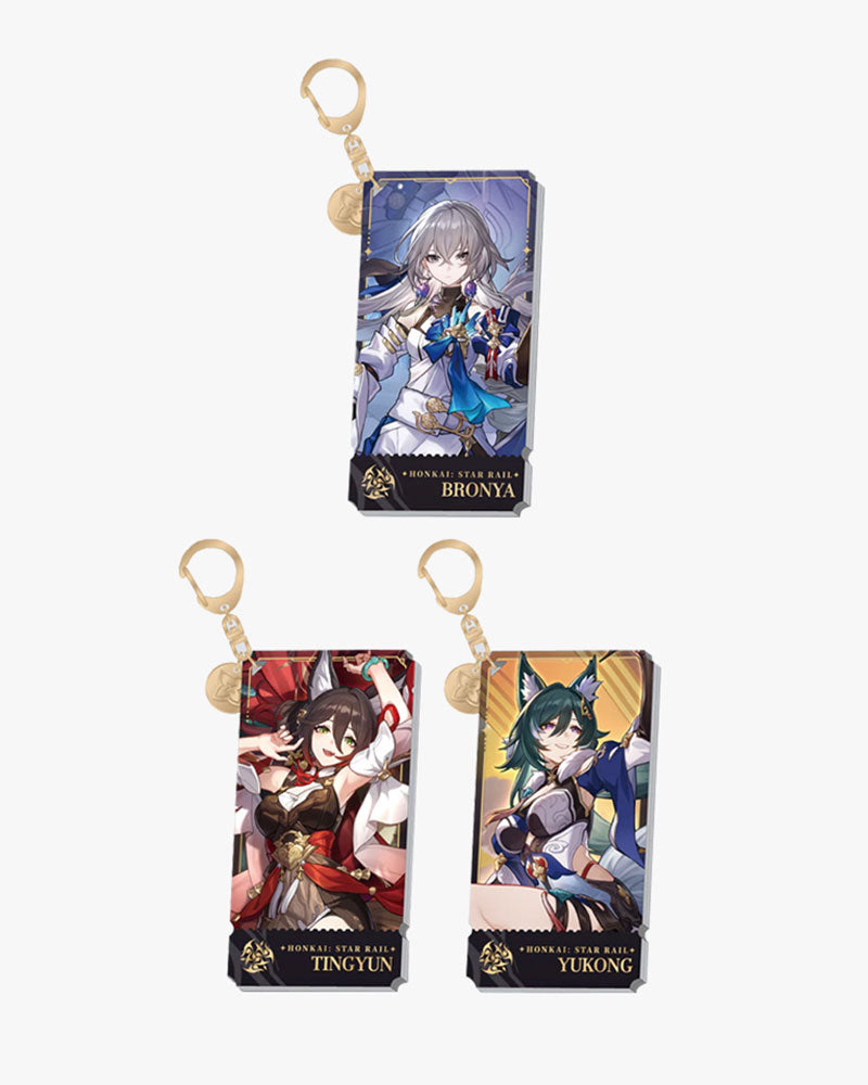 Honkai: Star Rail The Harmony Path Character Acrylic Keychain