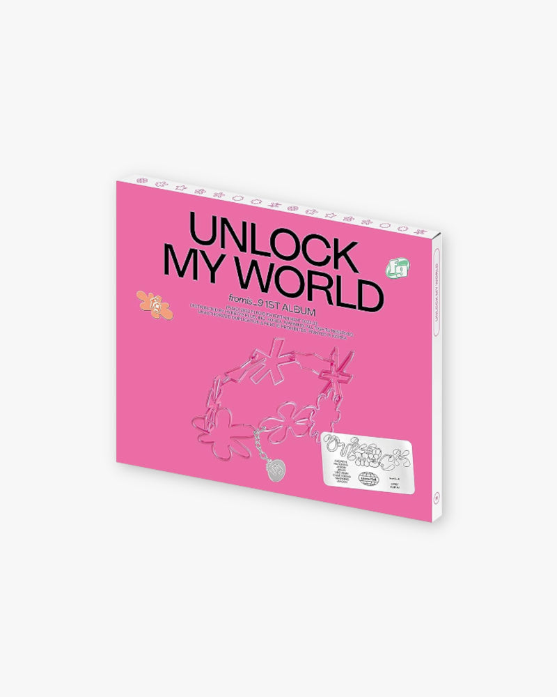 fromis_9 - UNLOCK MY WORLD (1ST ALBUM) [COMPACT VER.] (9 VERSIONS - RANDOM)