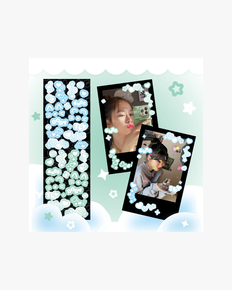 mallangcloud Twinkle Parts Sticker Sheet (3 Colours)