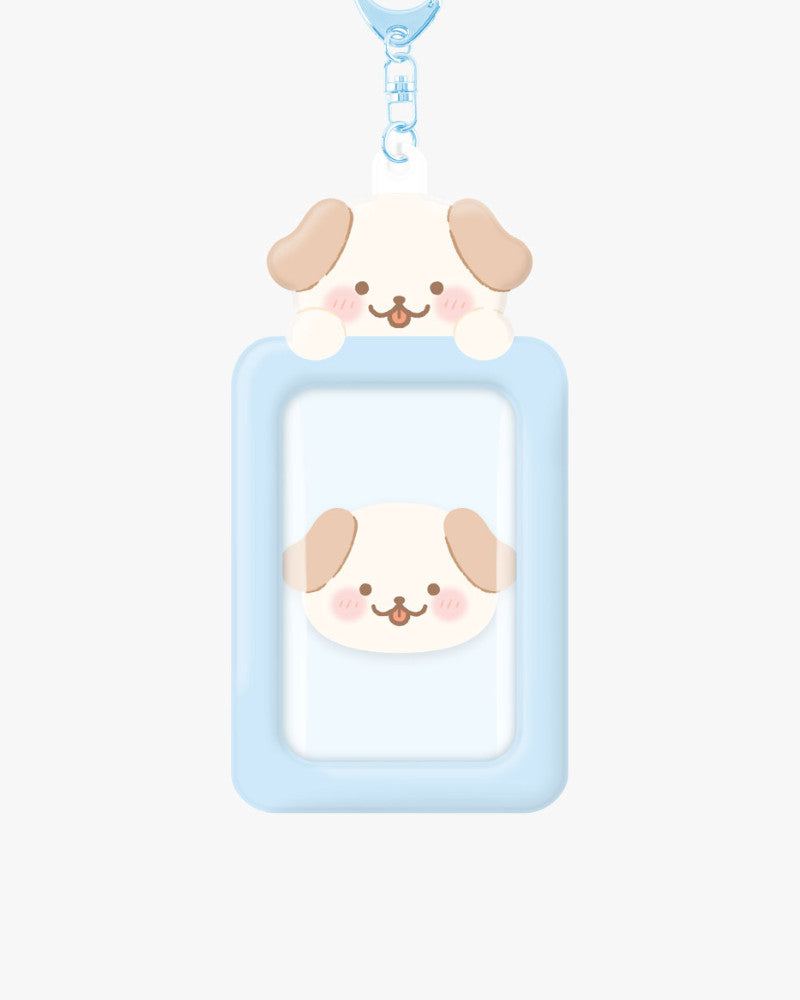 DUCKY WORLD Puppy Photocard Holder Keyring