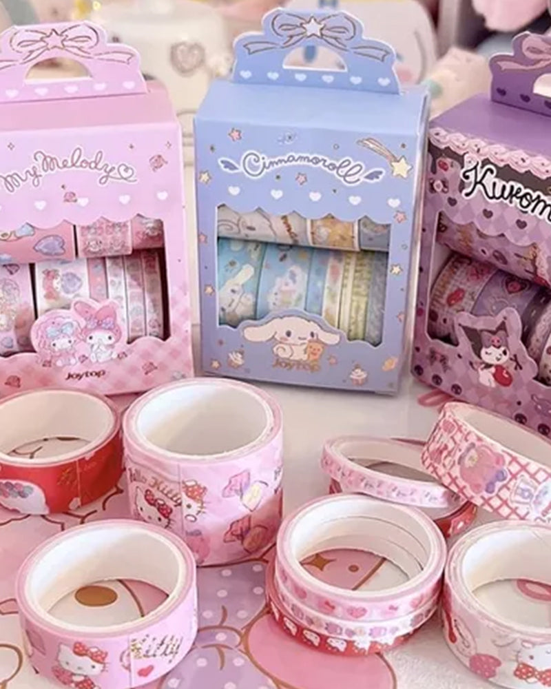 Sanrio Characters Washi Tape Box