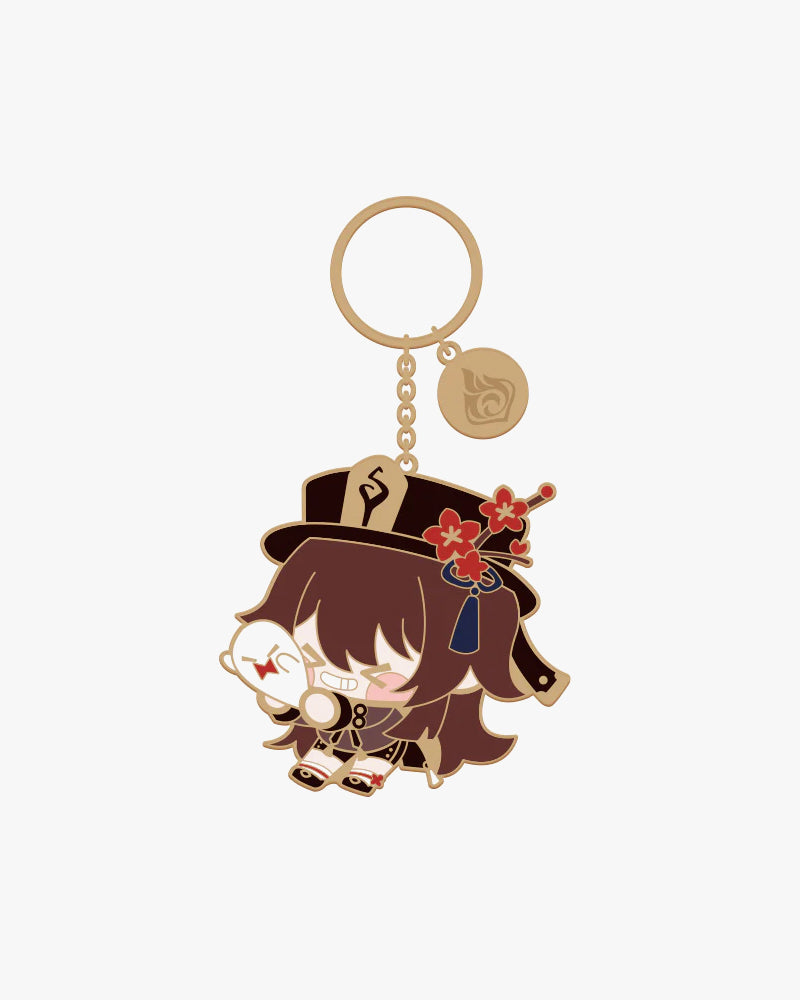 Genshin Impact Chibi Character Metal Keychain Vol. 2