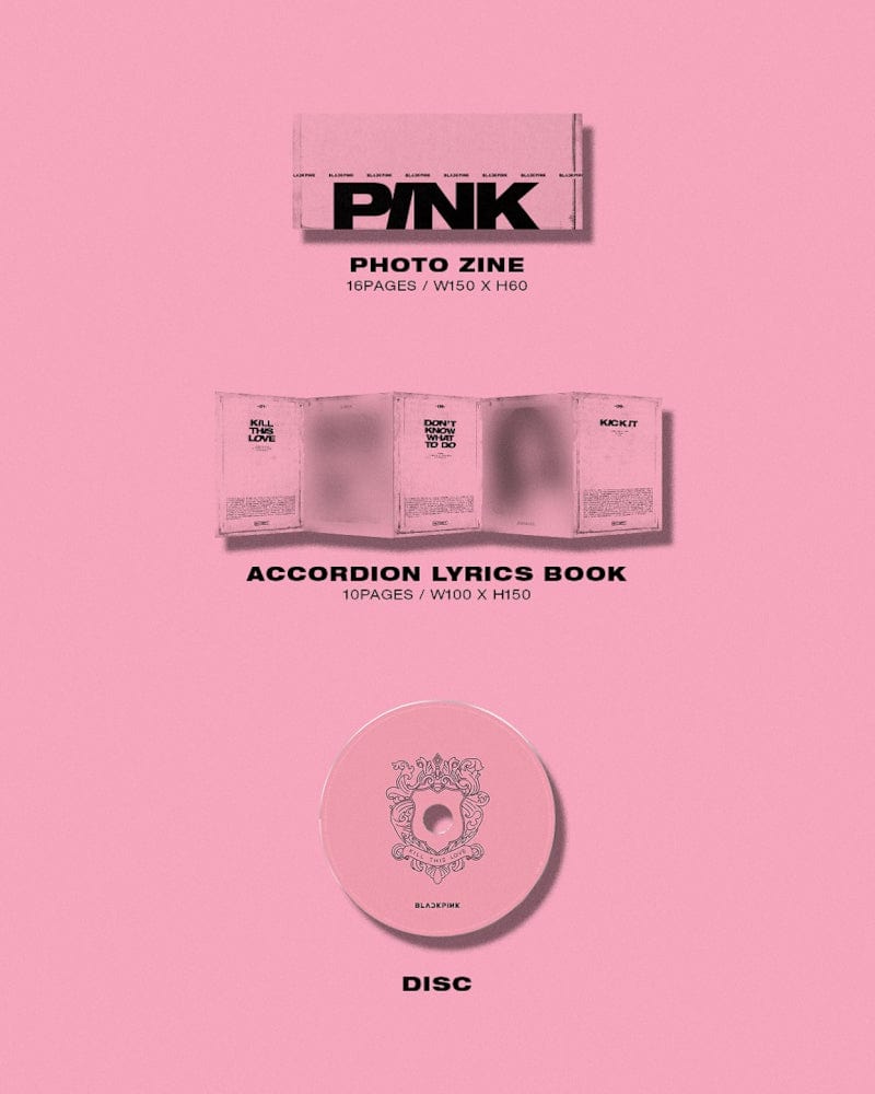 BLACKPINK - KILL THIS LOVE (2ND Mini Album) (2 Versions)