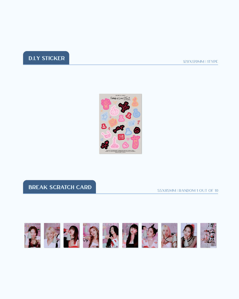 TWICE - 3rd Album [FORMULA OF LOVE: O T=<3] (4 VERSIONS)