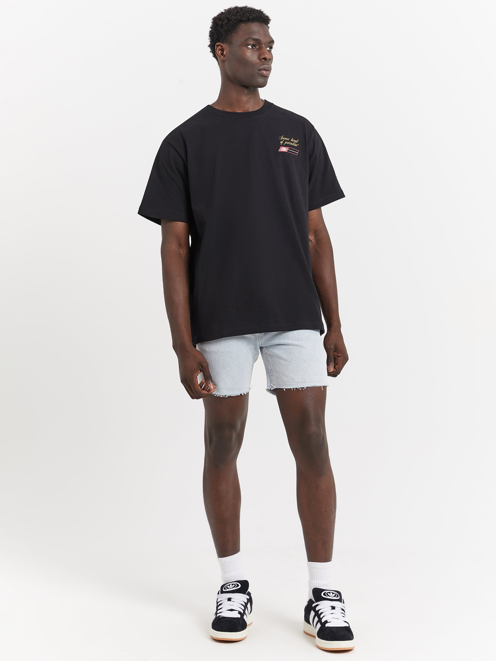 Superior Merch Fit T-Shirt in Black