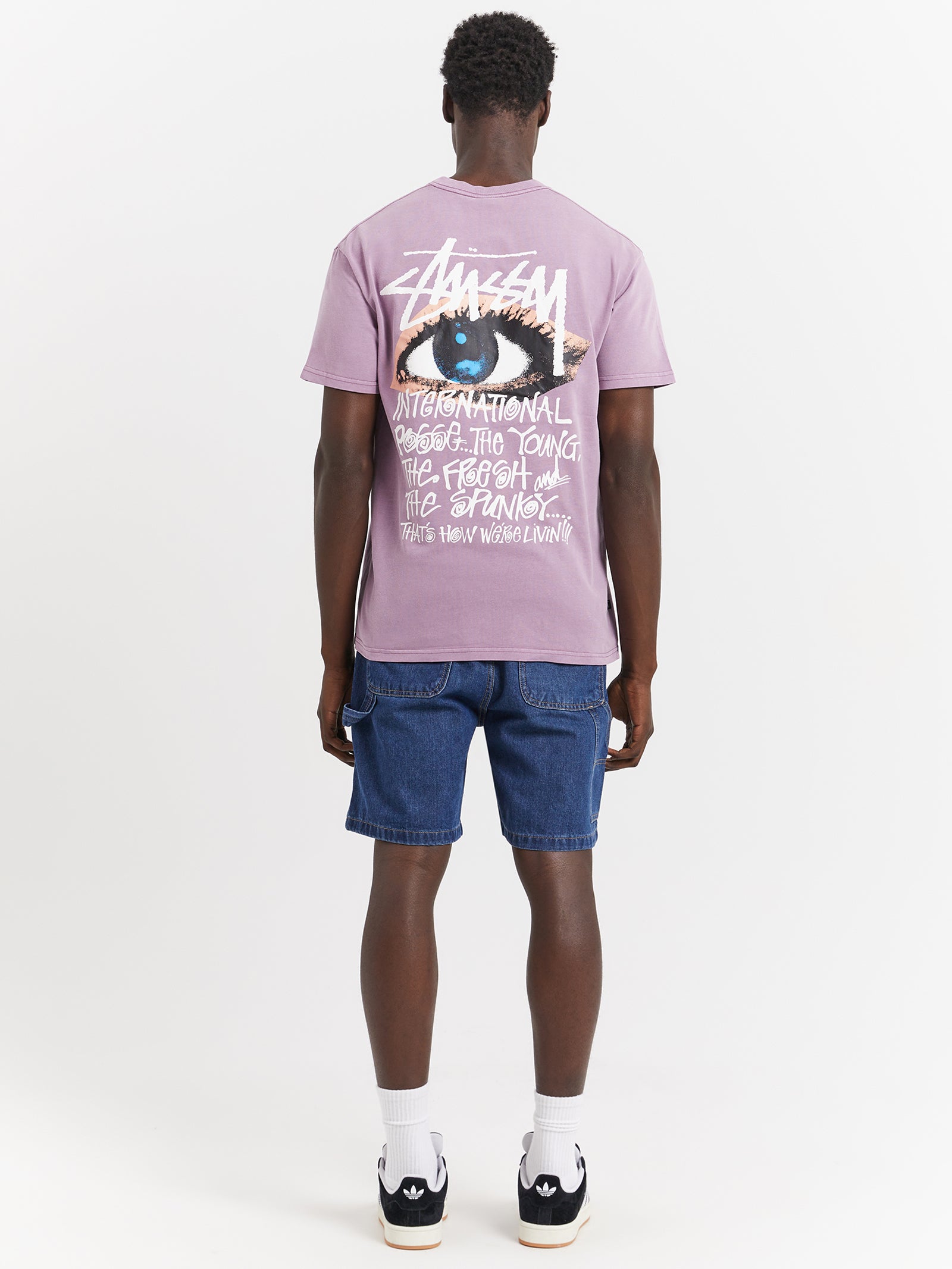 Ocular Heavyweight T-Shirt in Pigment Orchid Purple