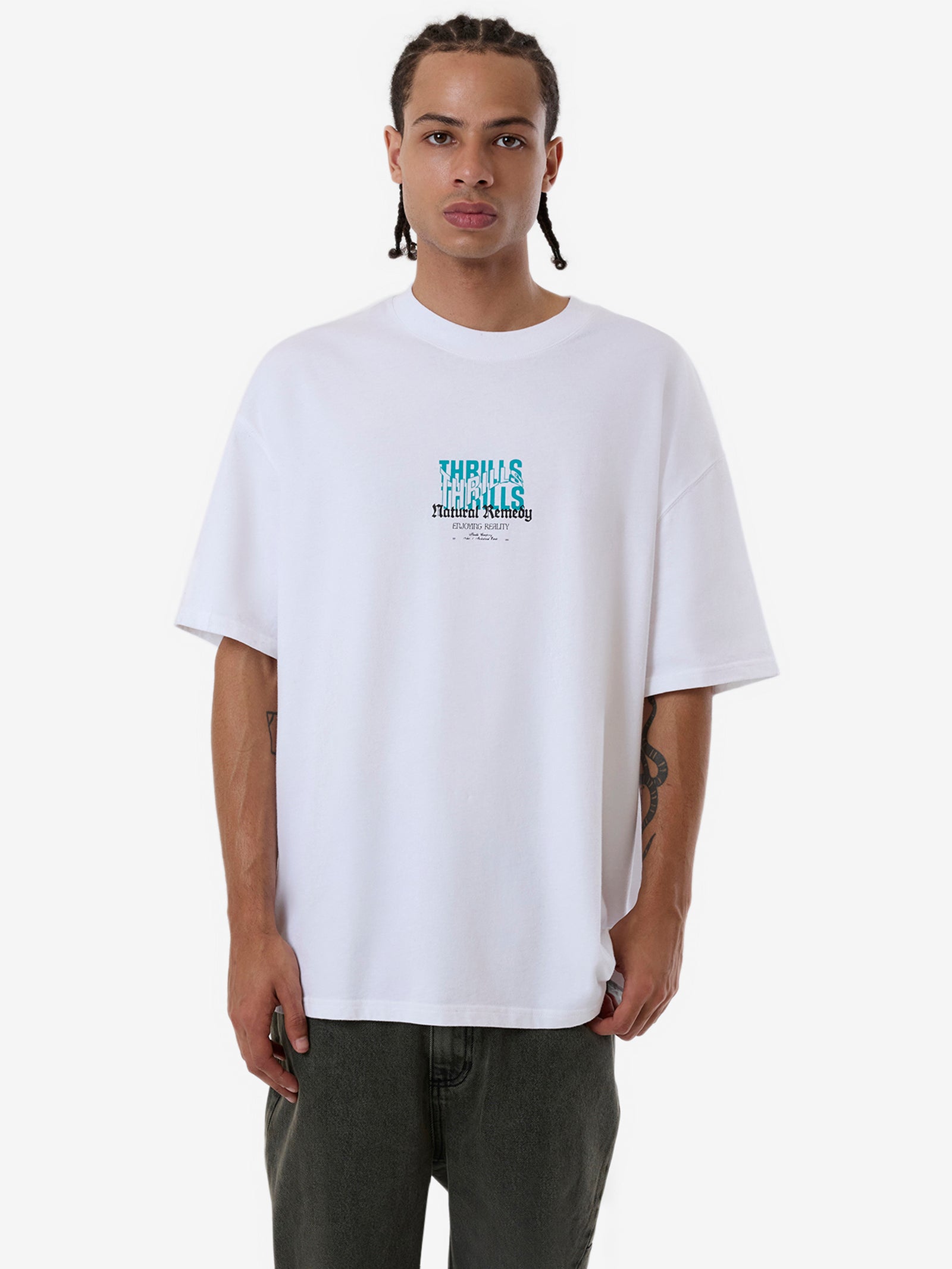 Natural Remedy Box Fit Oversized T-Shirt