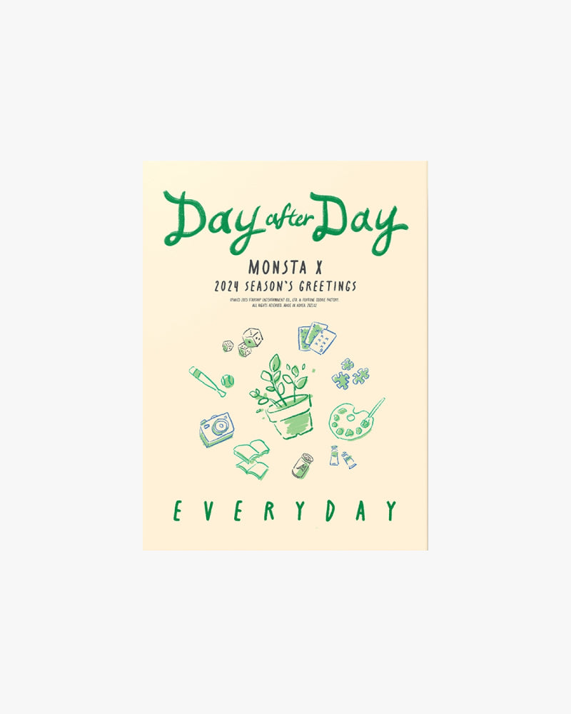 MONSTA X 2024 SEASON'S GREETINGS [Day after Day] (EVERYDAY Ver.)