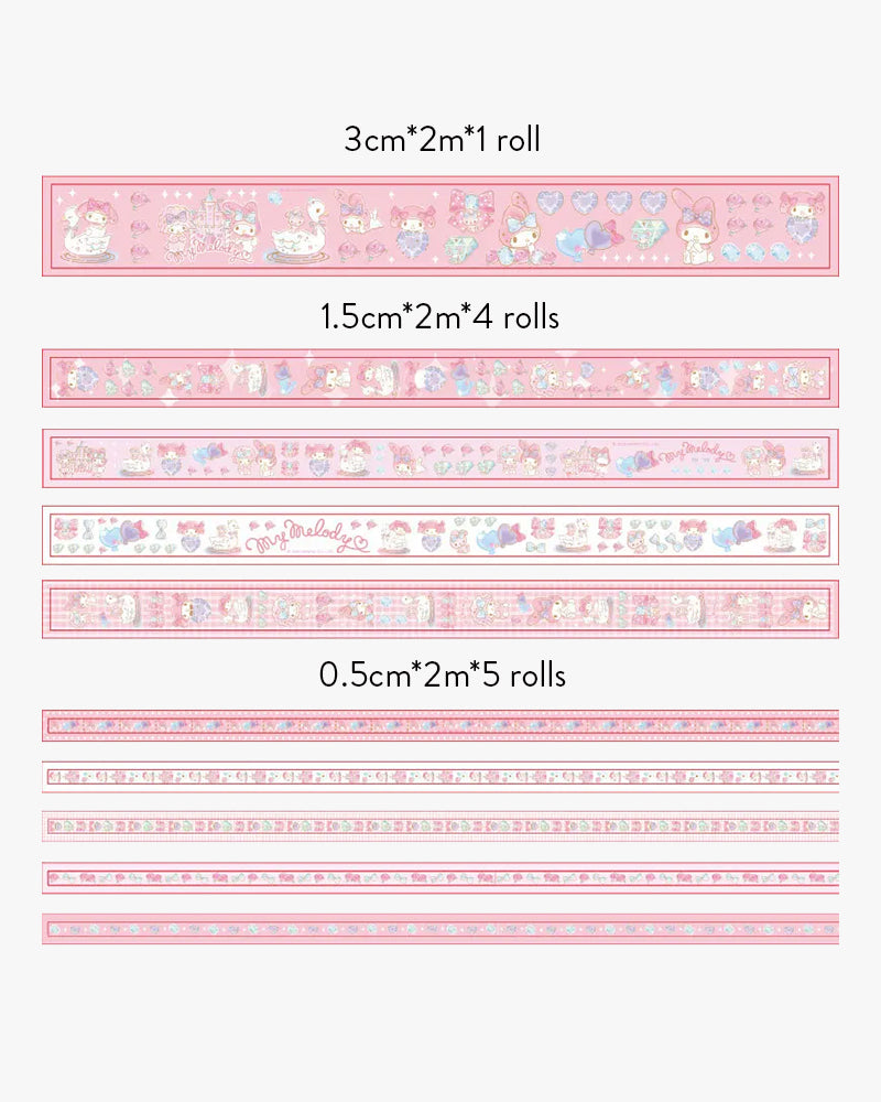 Sanrio Characters Washi Tape Box