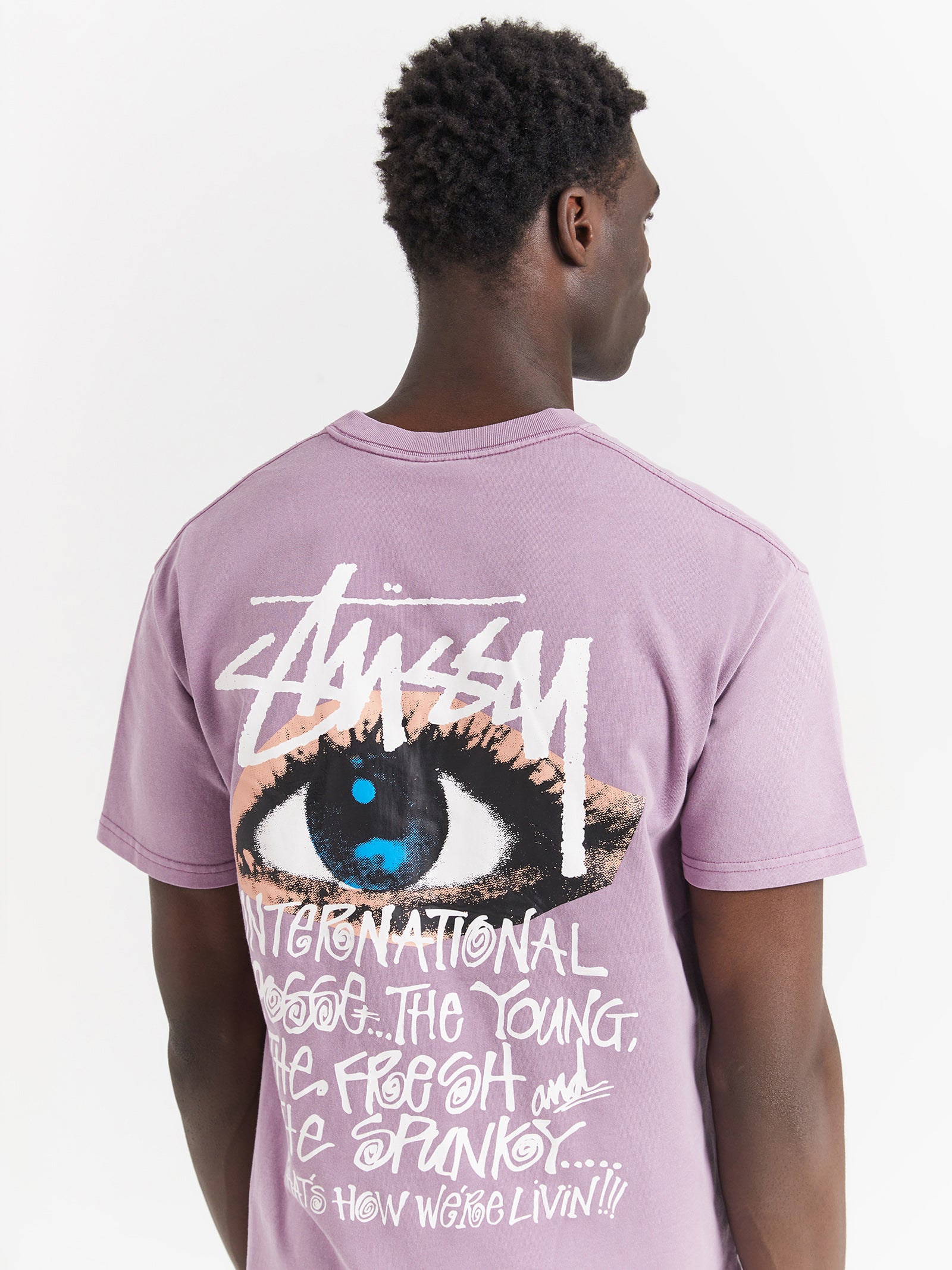 Ocular Heavyweight T-Shirt in Pigment Orchid Purple