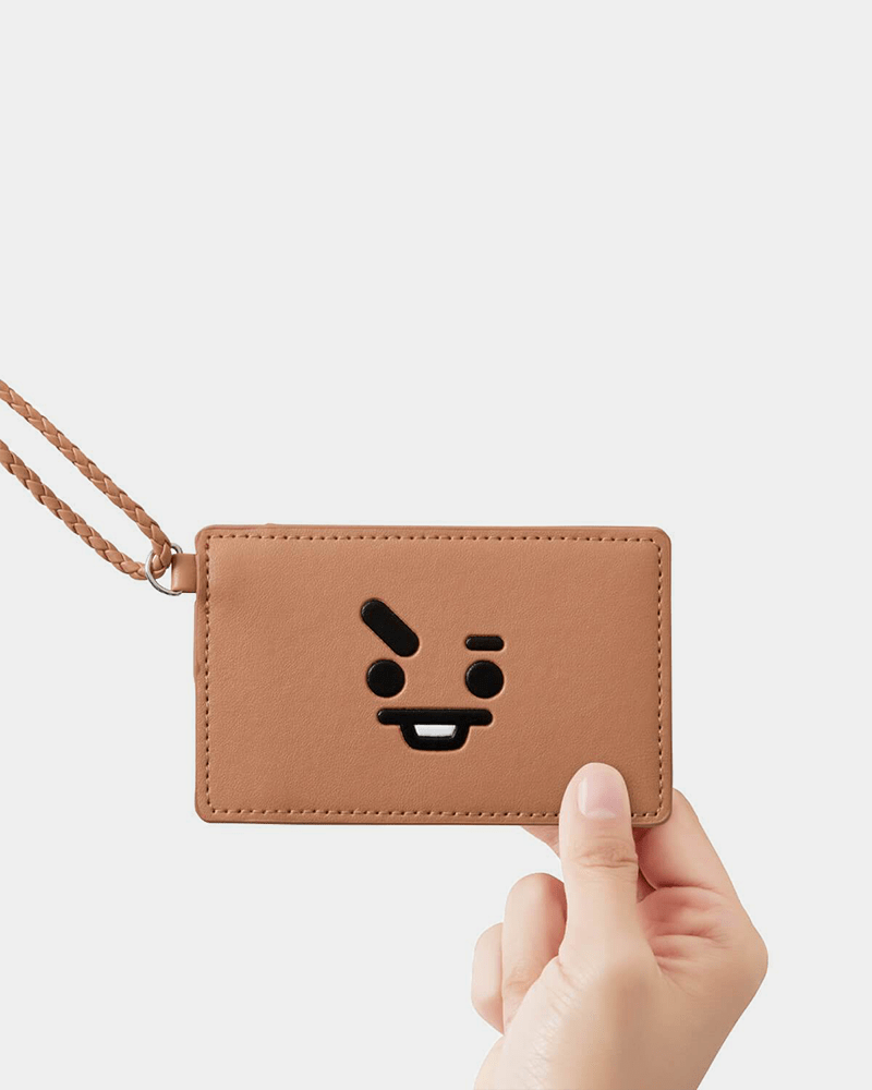 BT21 SHOOKY Strap Card Case