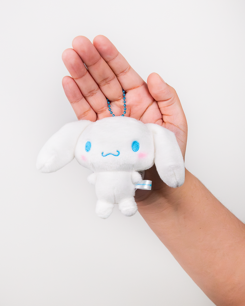 Sanrio Cinnamoroll and Milk Plush Keychain