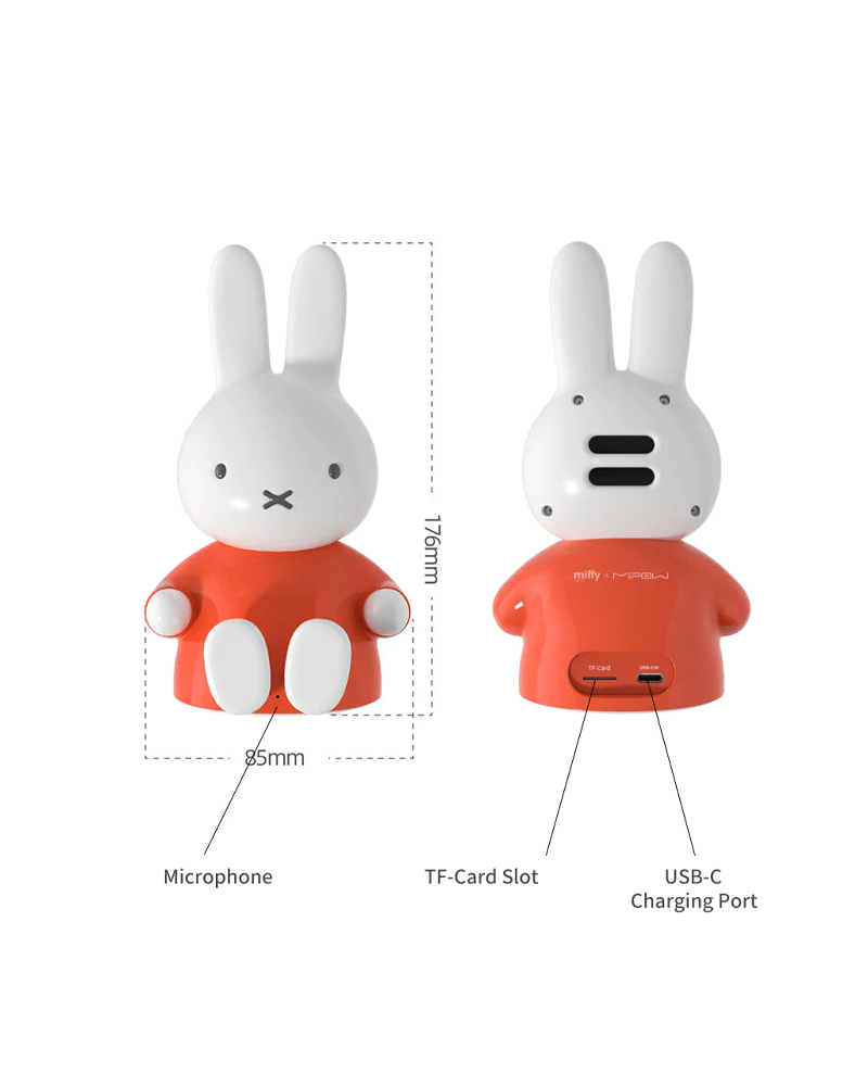 MIPOW x Miffy Bluetooth Figurine Speaker