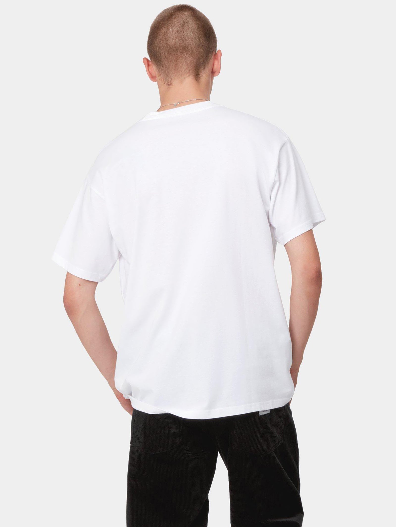 S/S Script Embroidery T-Shirt