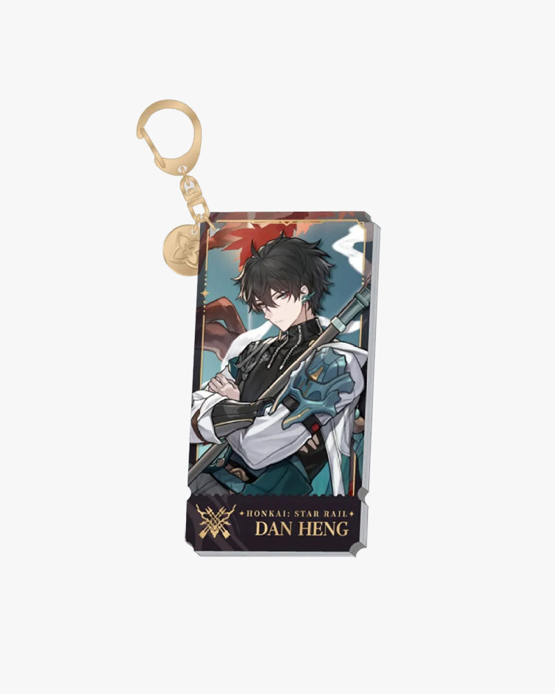 Honkai: Star Rail The Hunt Path Character Acrylic Keychain