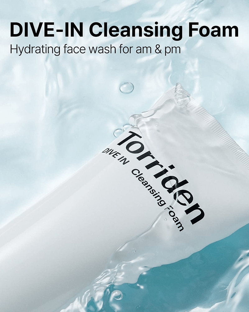 Torriden DIVE-IN Low Molecular Hyaluronic Acid Cleansing Foam