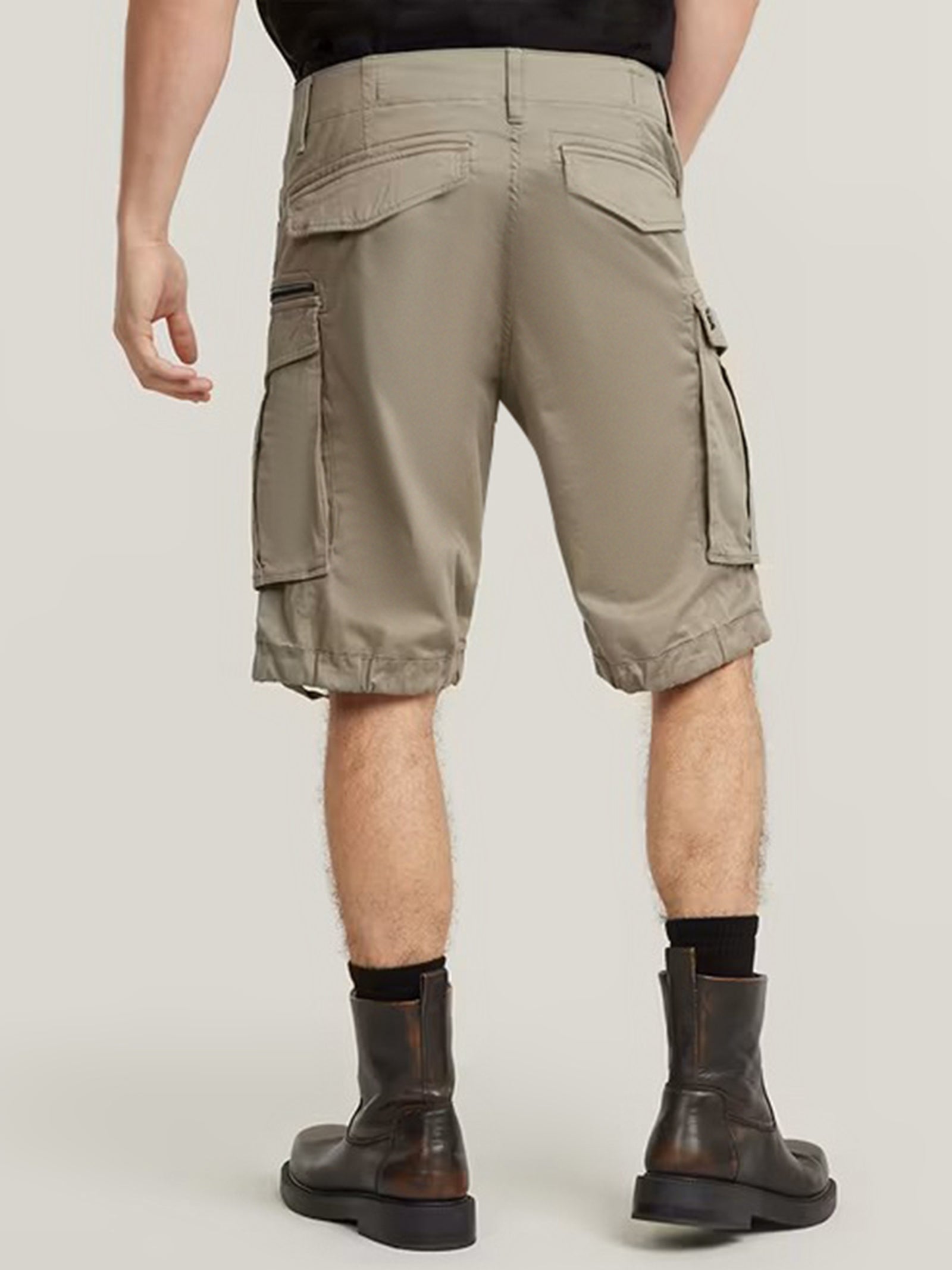 Rovic Zip Relaxed Shorts