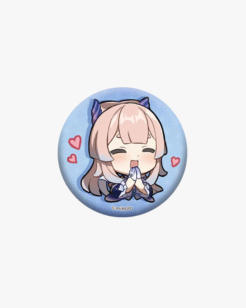 Genshin Impact Chibi Character Emote Badge Vol.2