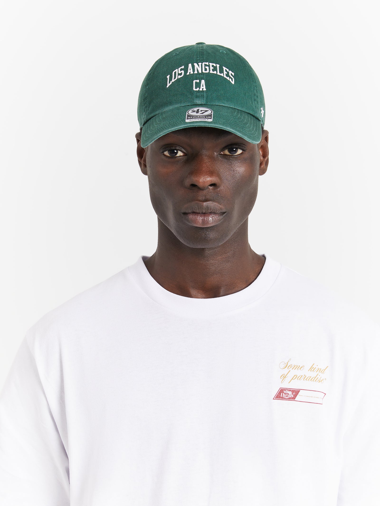 Script 47 Clean Up Cap in Dark Green