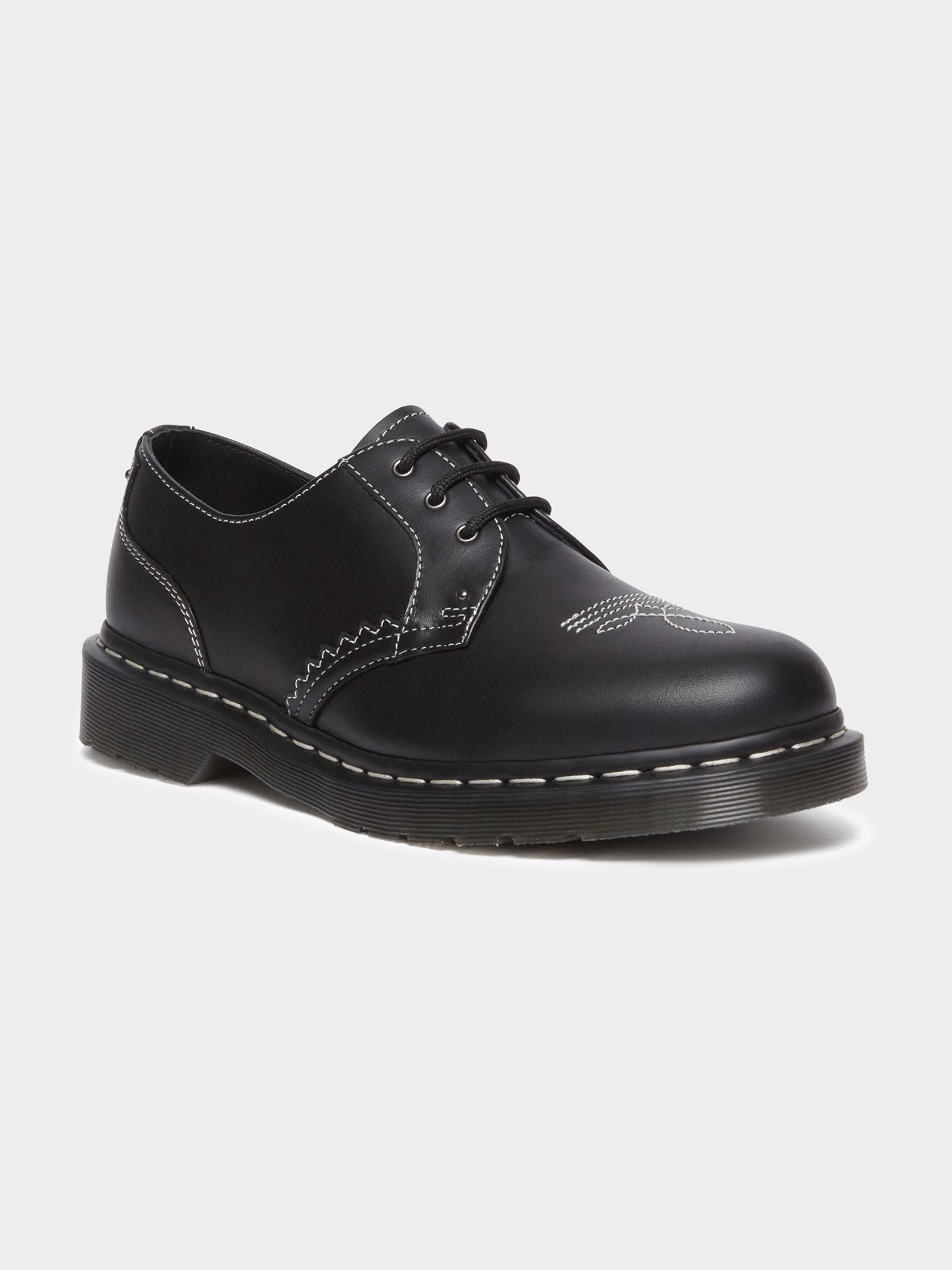 1461 GA 3 Eye Shoe in Black Wanama