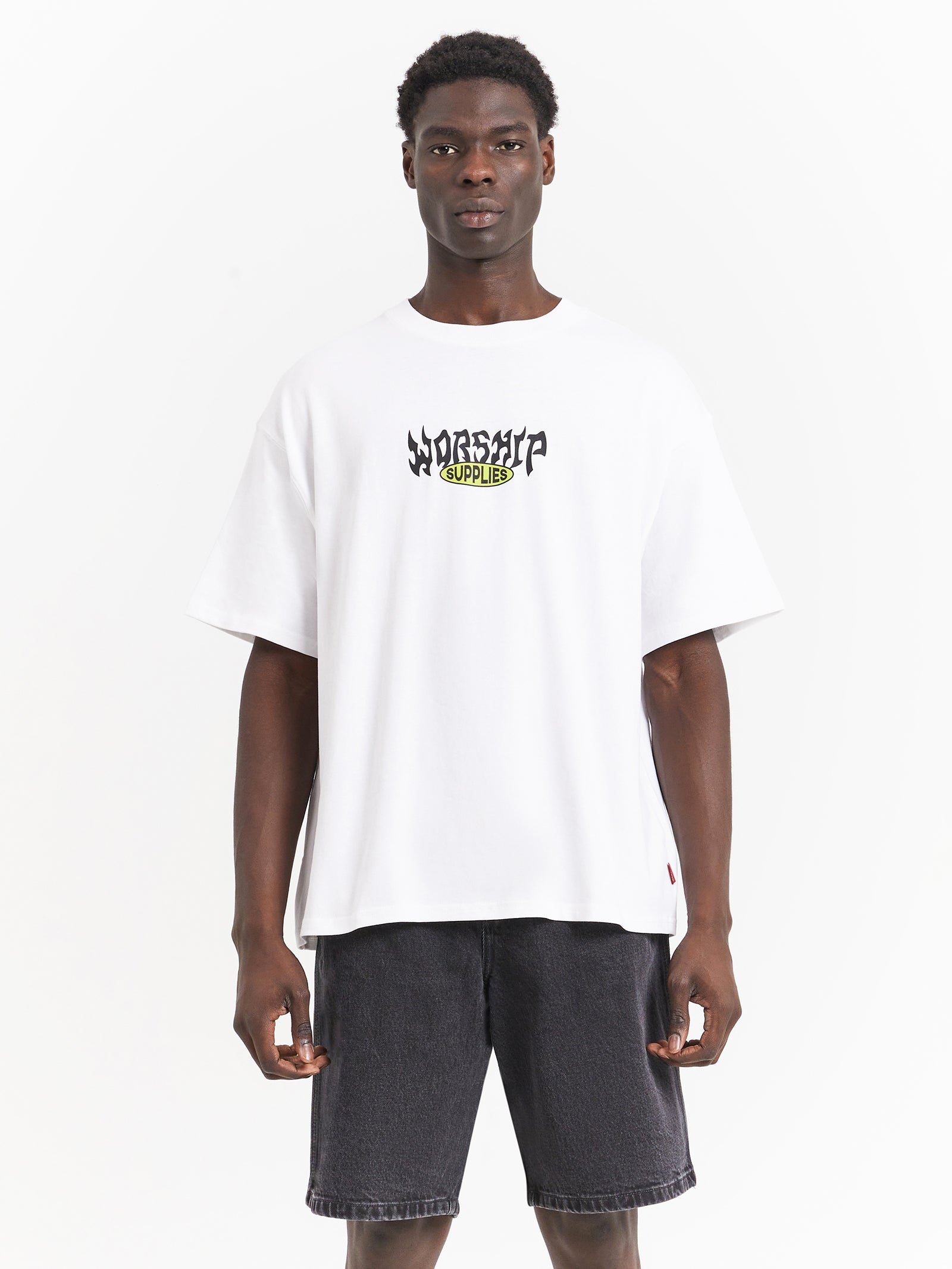 Monument Oversize T-Shirt in White