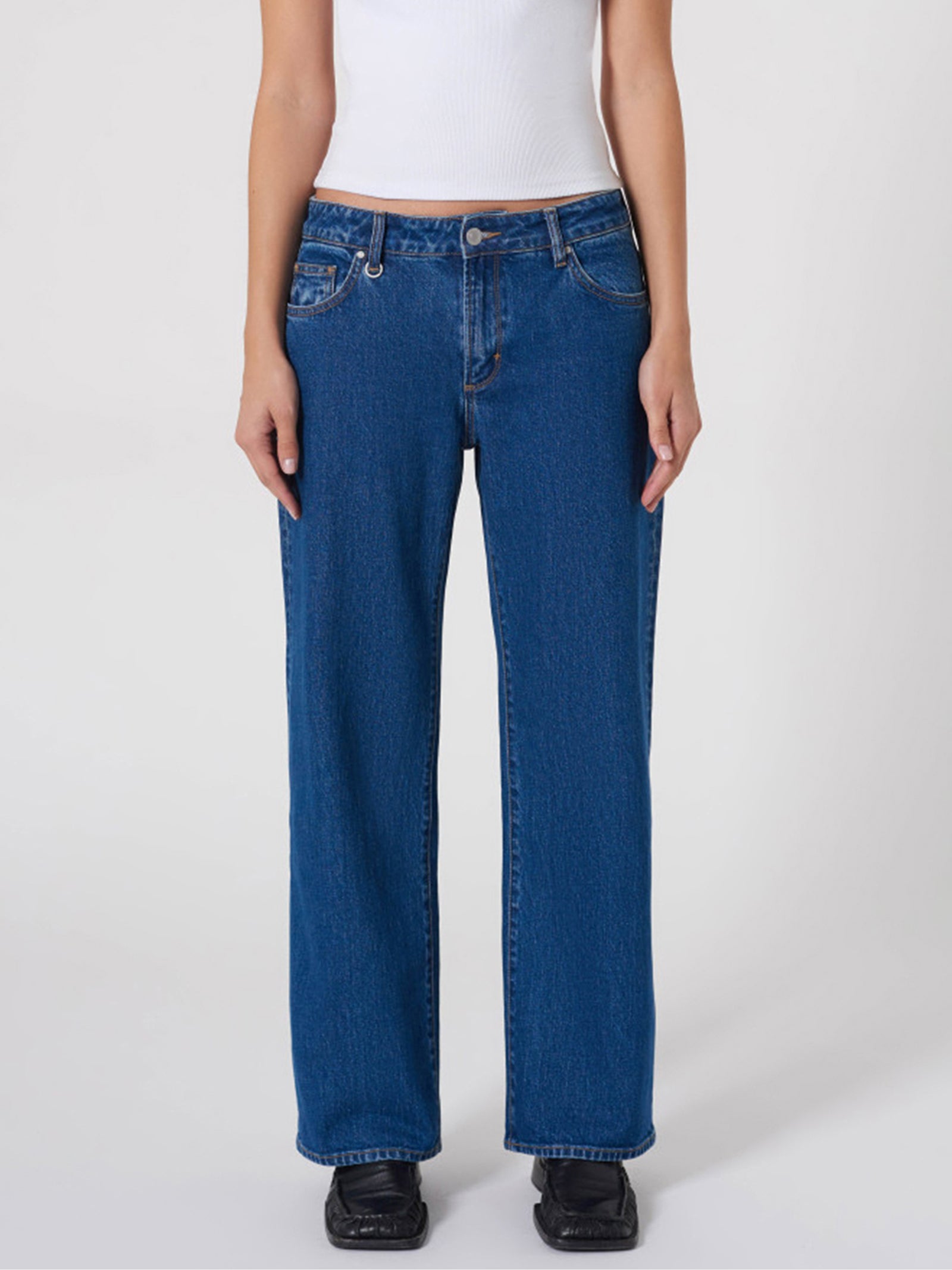 Daria Boyfriend Jeans in Royal Indigo