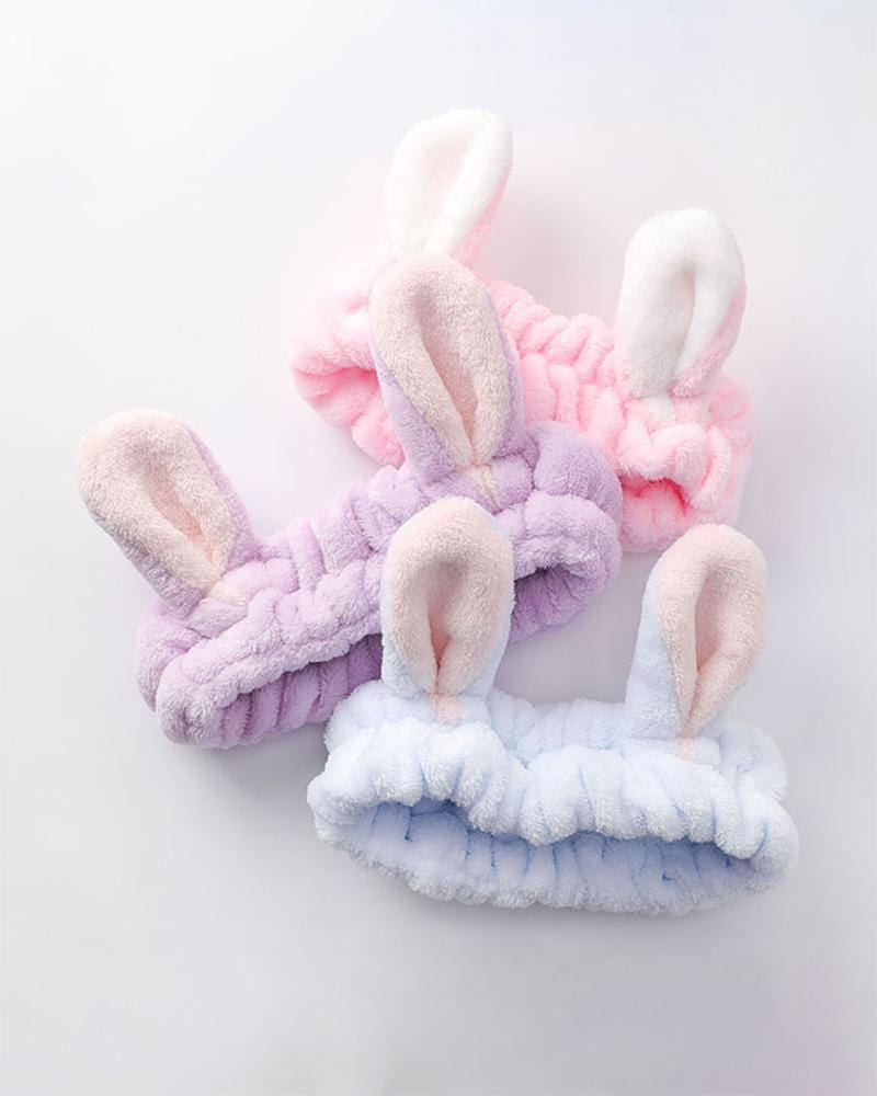 Soft Bunny Ear Headband