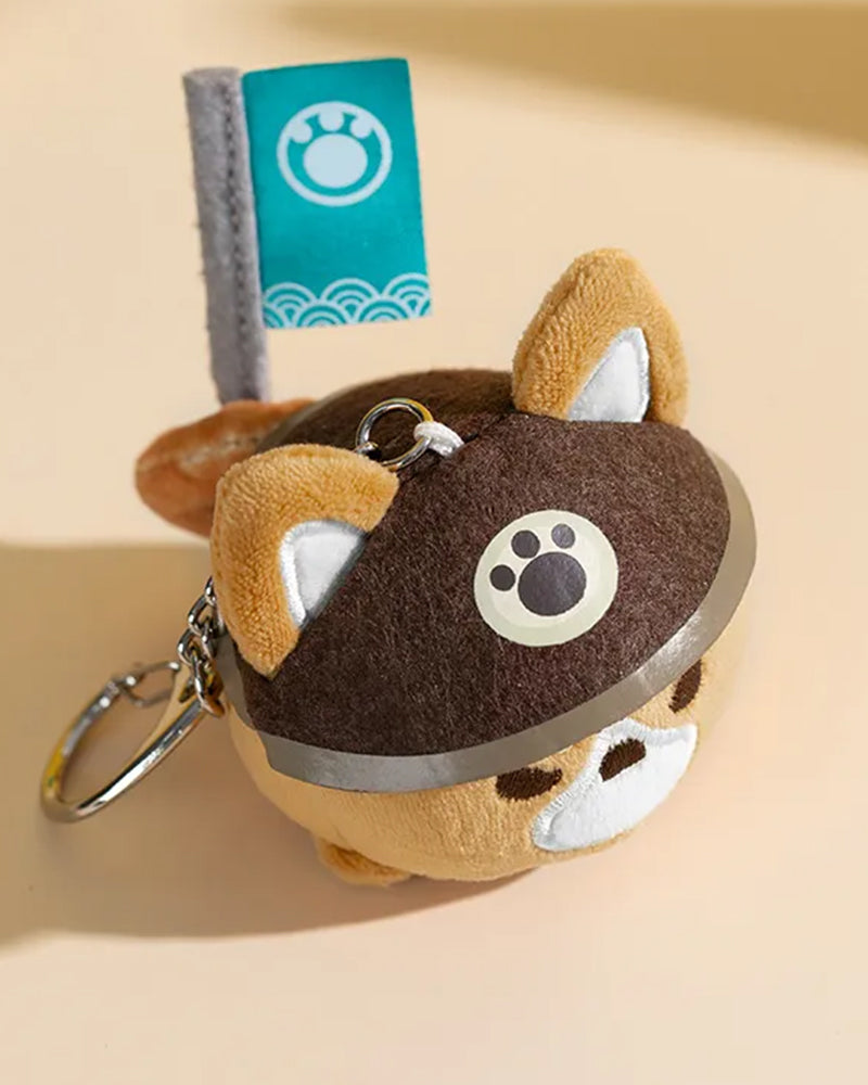 Genshin Impact Gorou Inuzaka Mascot Plush Keychain