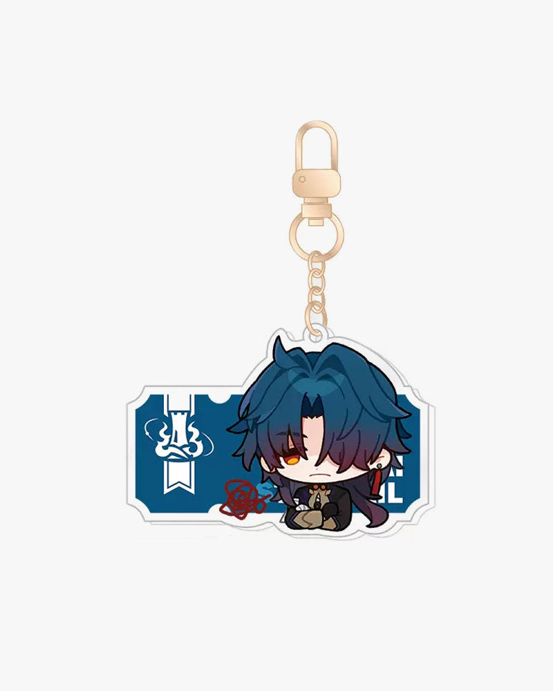 Honkai: Star Rail Pom-Pom Gallery Series Acrylic Keychain