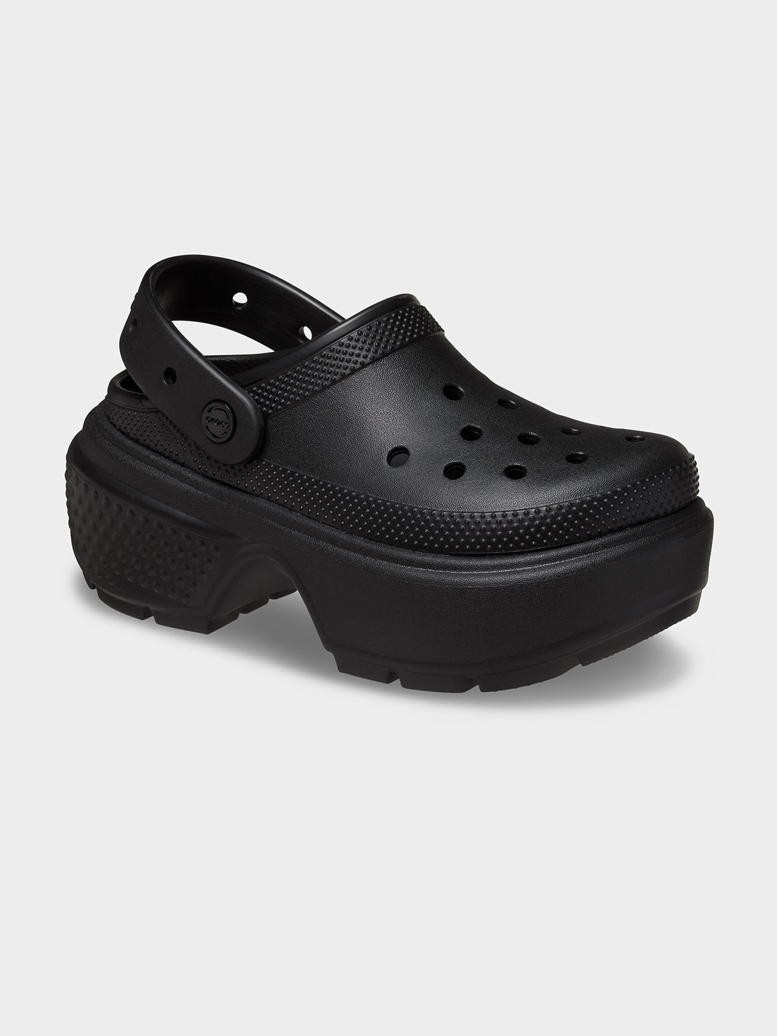 Stomp Clog In Black