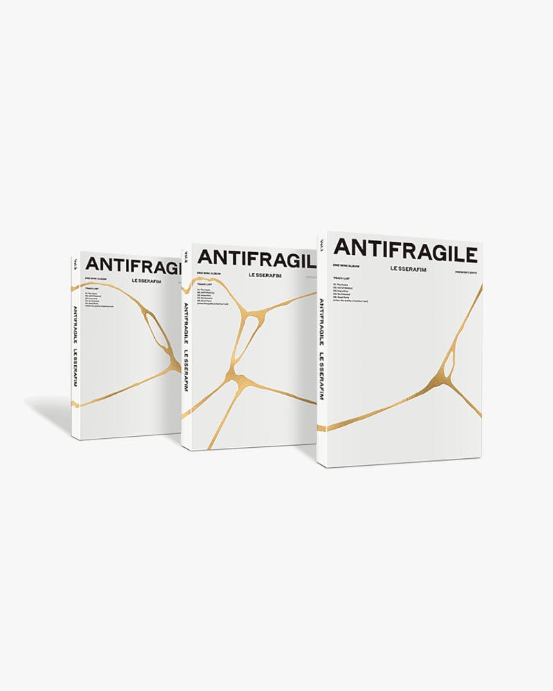 LE SSERAFIM - ANTIFRAGILE (2ND Mini Album) (3 Versions)